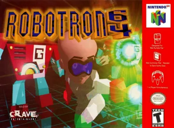 Robotron 64 (USA) box cover front